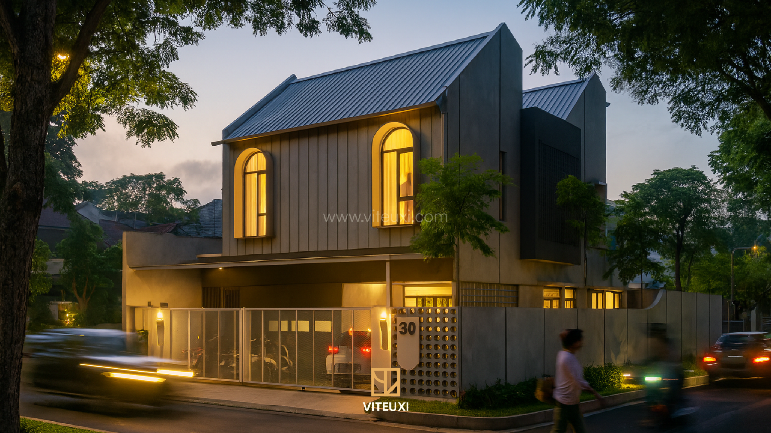 Rumah Tinggal Tumbuh dengan Mezzanine Kos di Yogyakarta